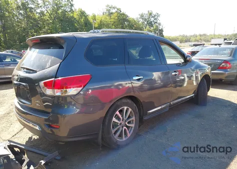 2014 Nissan Pathfinder Sl z USA, uszkodzony, nr VIN 5N1AR2MMXEC639152